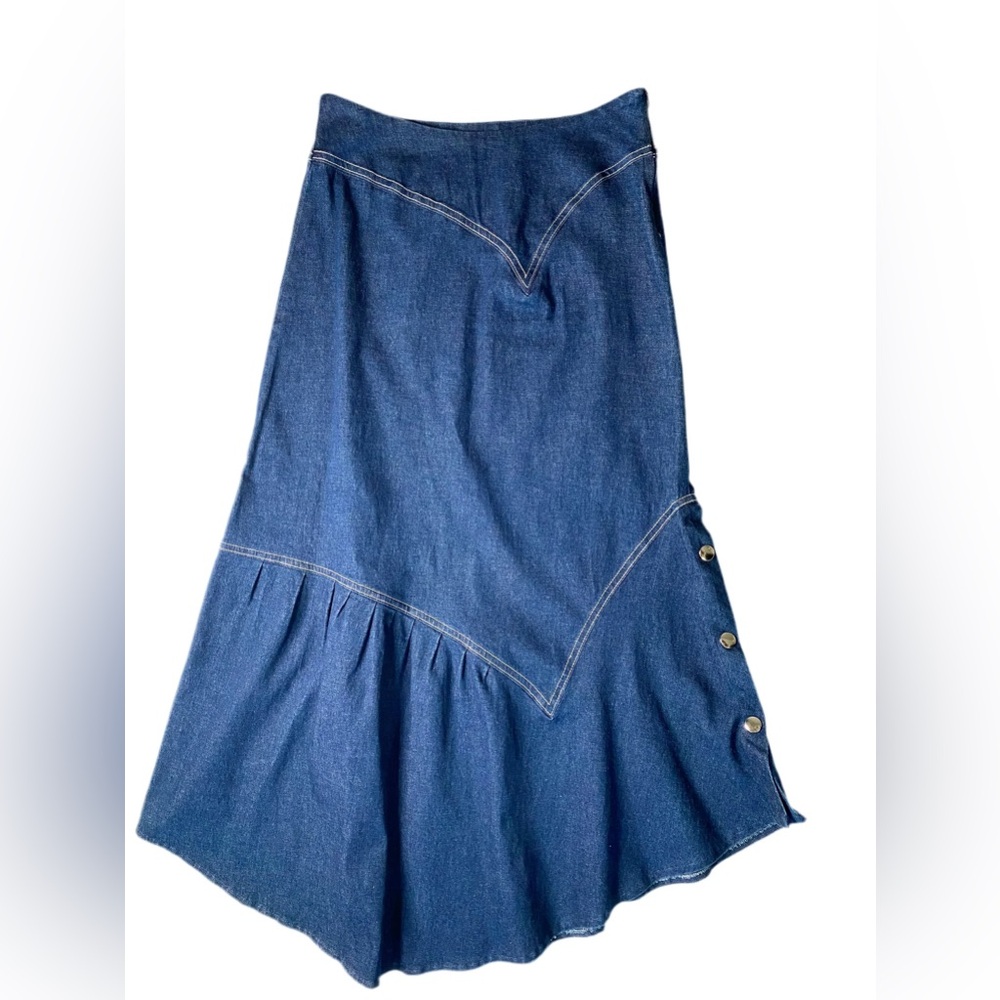 Linda Lundstorm - Denim Skirt Size: 8